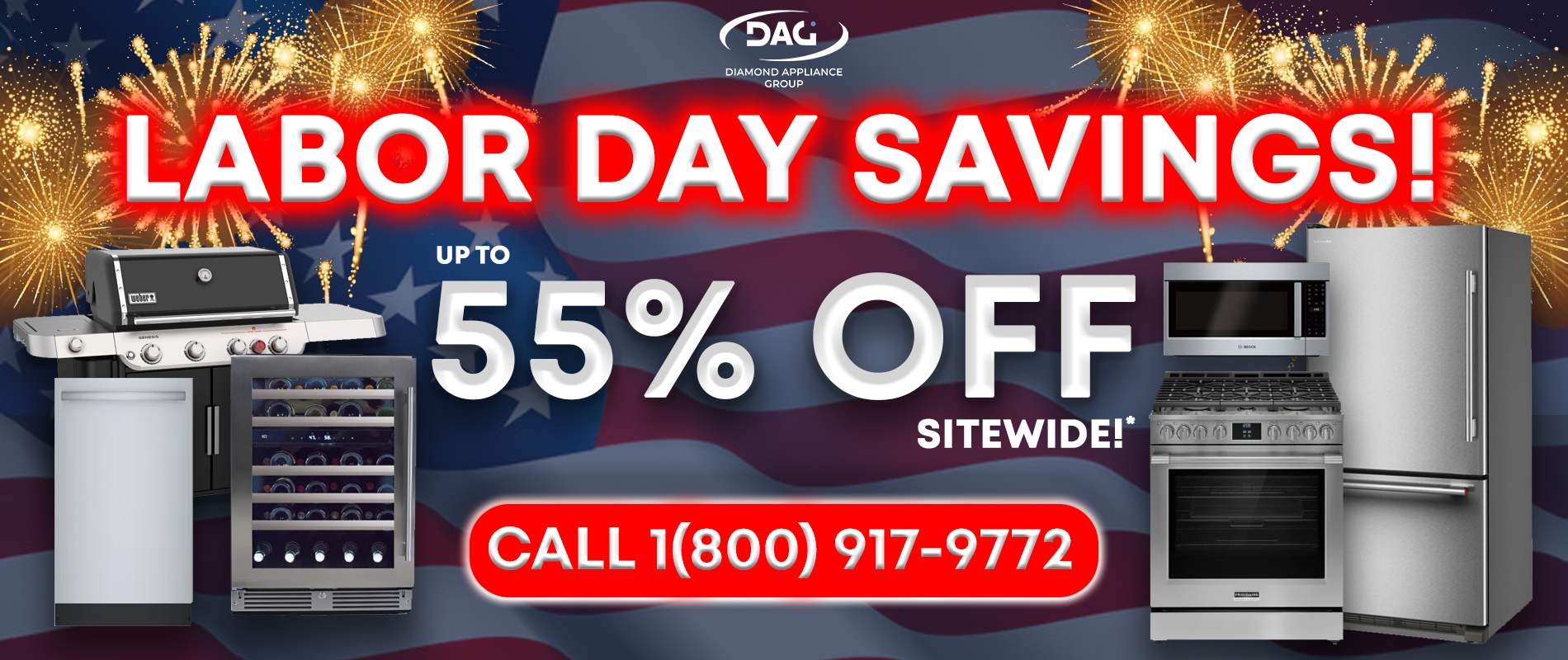 Labor Day Savings! - Up to 55% off!
