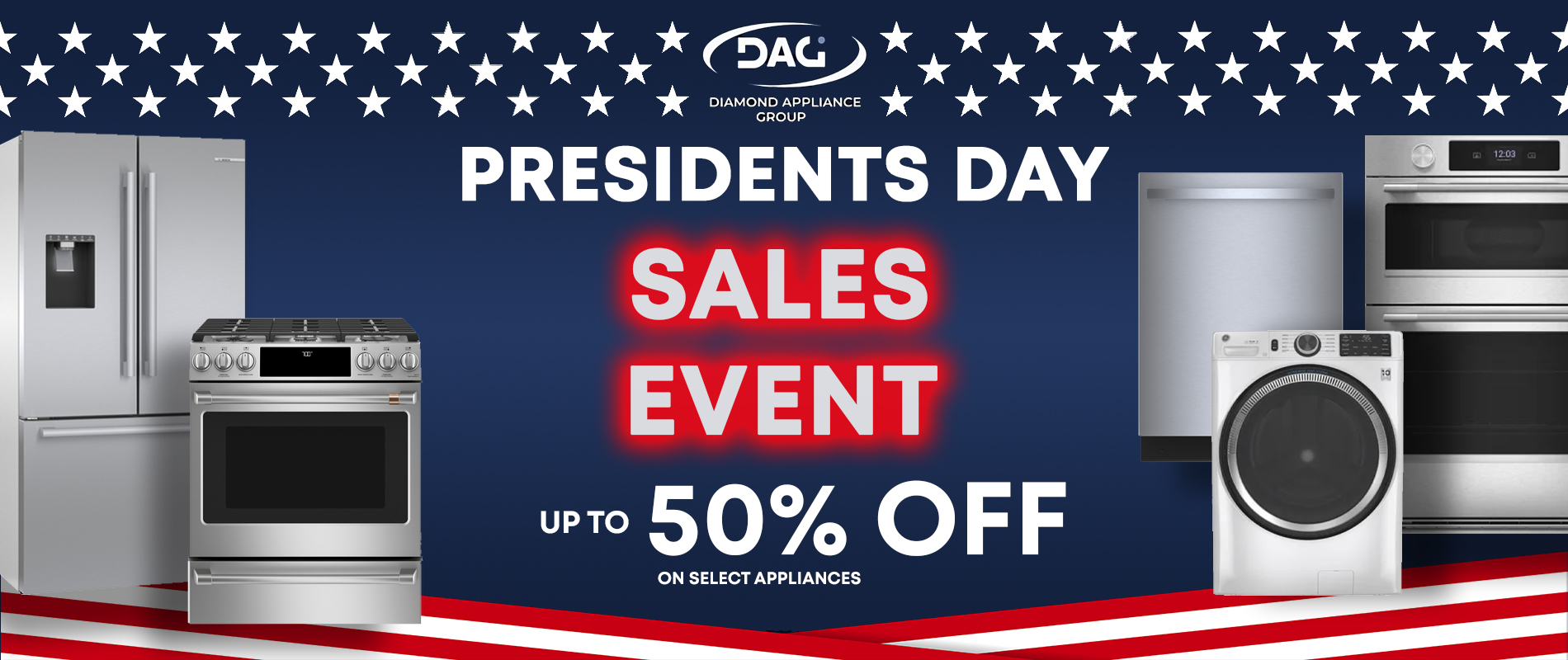 Presidents Day Sales Event - Save up to 50% Off!